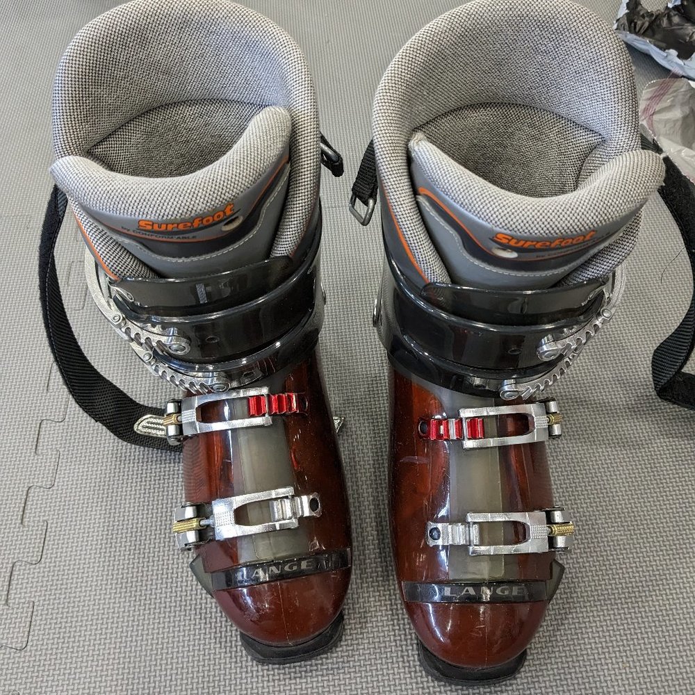 Lange Surefoot Fluid 120 Ski Boot Size 27.5/US Lange